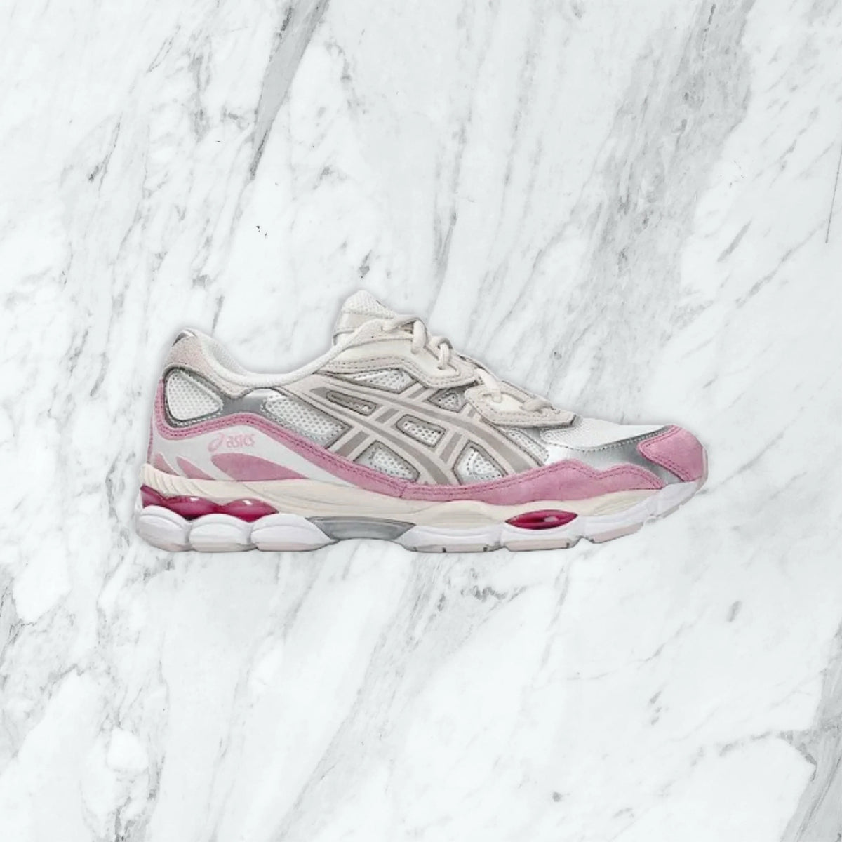 asics gel nyc - rose/blanc