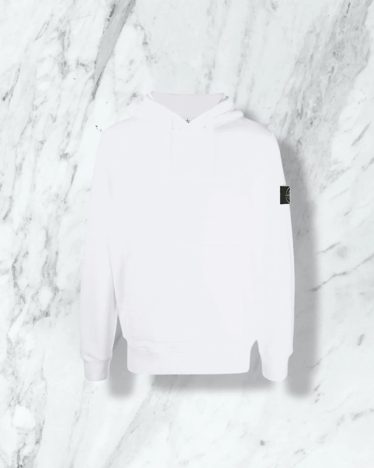 sweat stone island  - blanc