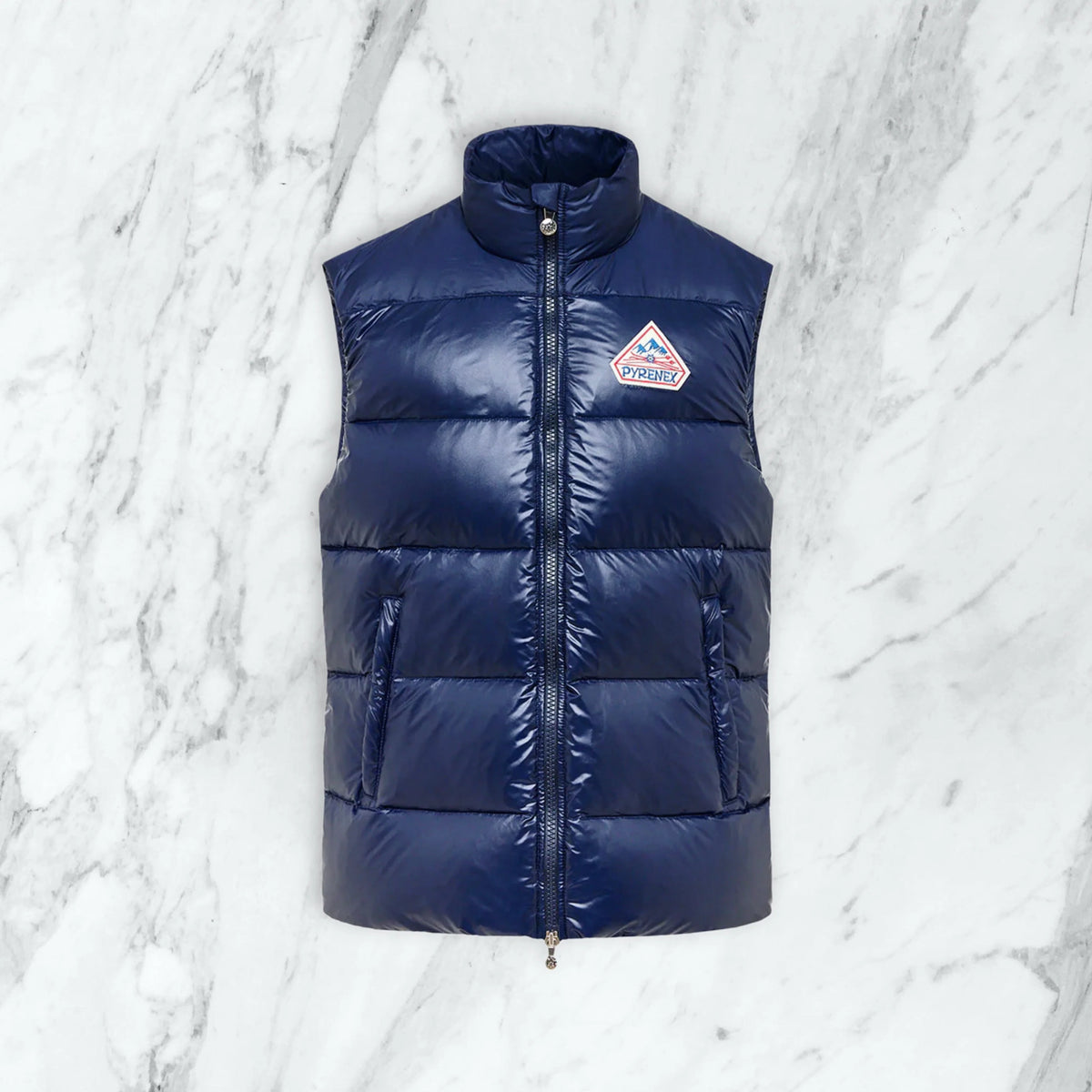 doudoune sans manches gertrude - bleu